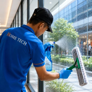 Professional floor cleaning