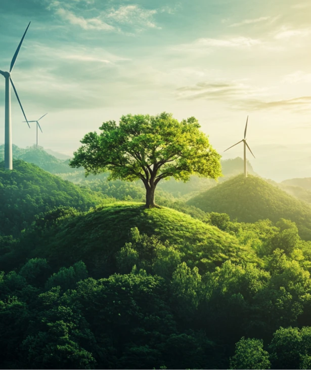 Sustainability is central to our work and products.
